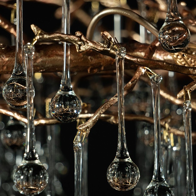 Подвесная люстра Loft IT Bijout 10068/800 GB изображение 4 Подвесная люстра Loft IT Bijout 10068/800 GB Фото № 4