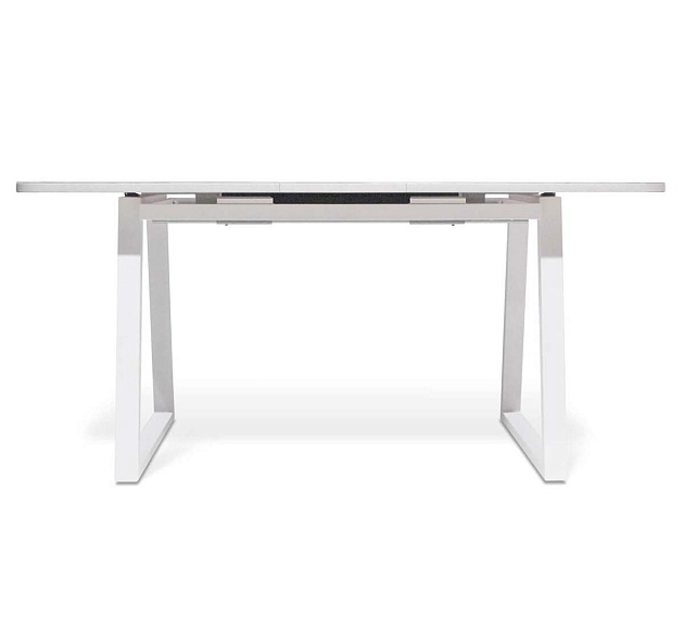 Кухонный стол Sheffilton SHT-T40/130-160 белый глянцевый/белый 5557229201 Фото № 6