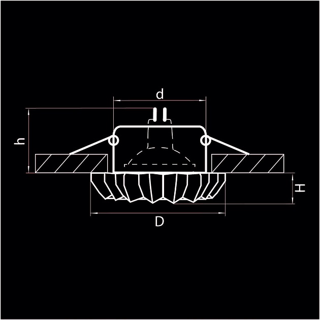 Встраиваемый светильник Lightstar Solo Ray 002120 Фото № 2