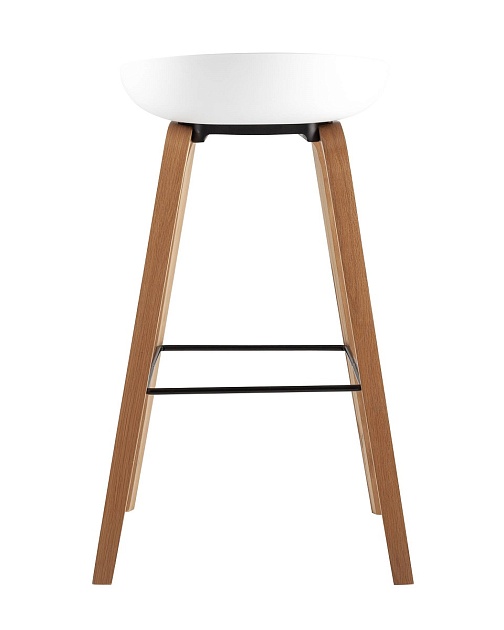 Барный стул Stool Group LIBRA белый деревян. ножки 8319 WHITE Фото № 3