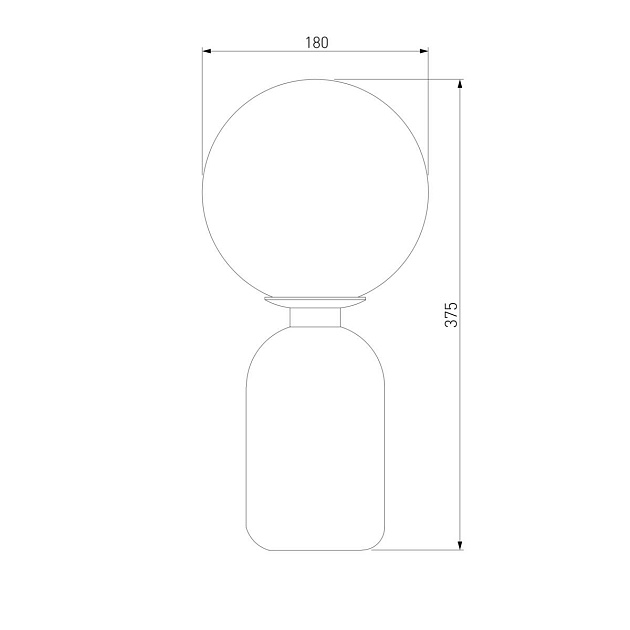 Настольная лампа Eurosvet Оптима Bubble 01197/1 латунь изображение 2 Настольная лампа Eurosvet Оптима Bubble 01197/1 латунь Фото № 2
