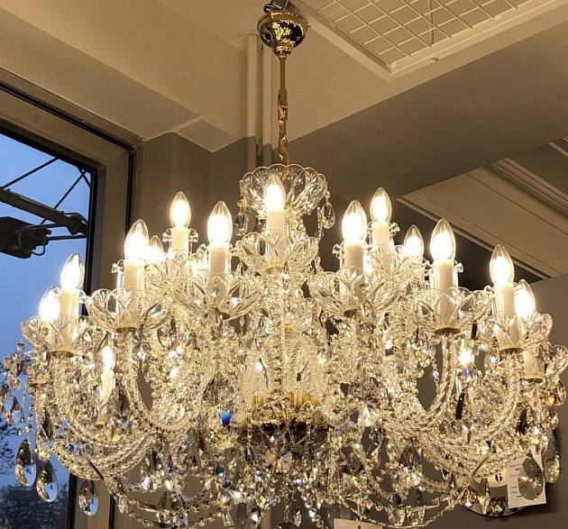 Подвесная люстра Artglass Arabela 1200x1700 Polished CE Фото № 2