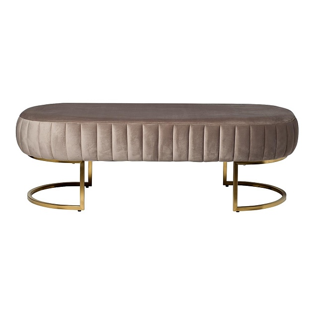 Банкетка Garda Decor N-BH2009 BG BR изображение 1 Банкетка Garda Decor N-BH2009 BG BR Фото № 1