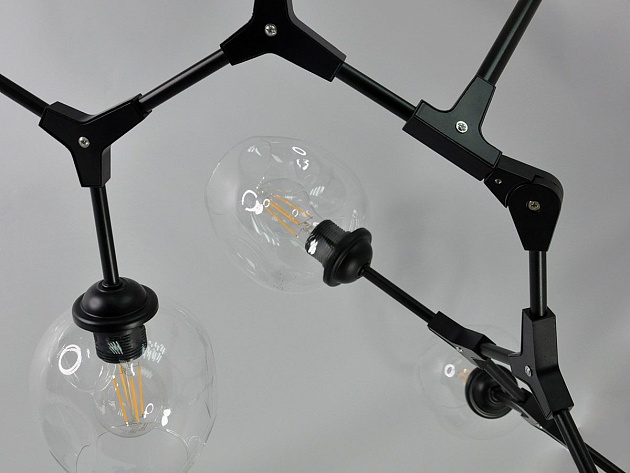 Подвесная люстра Elvan LU-113/8-Е27-Bl изображение 3 Подвесная люстра Elvan LU-113/8-Е27-Bl Фото № 3