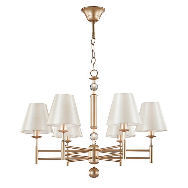 Подвесная люстра Crystal Lux FLAVIO SP6 GOLD Фото № 1