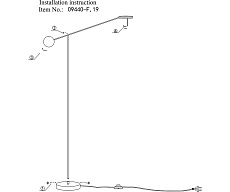Торшер Kink Light Некси 09440-F,19(4000K) 1