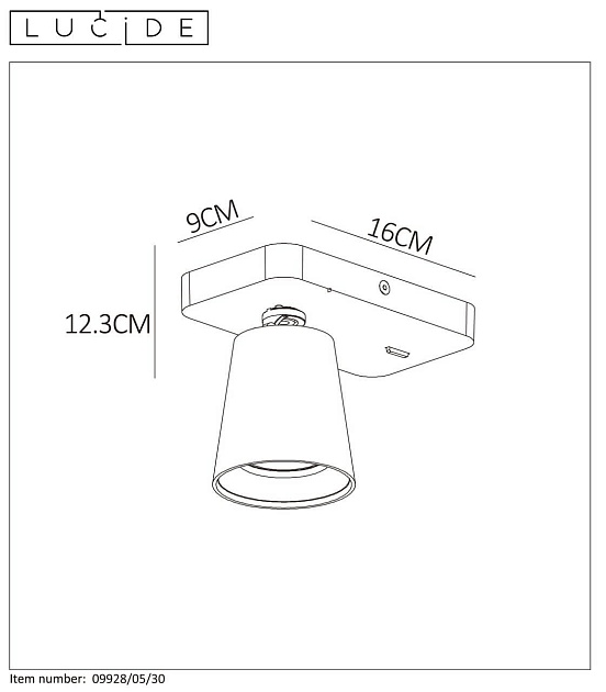 Спот Lucide Turnon 09928/05/30 Фото № 5