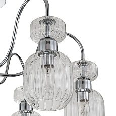 Потолочная люстра Escada Gloss 1141/6PL Chrome/Clear 1