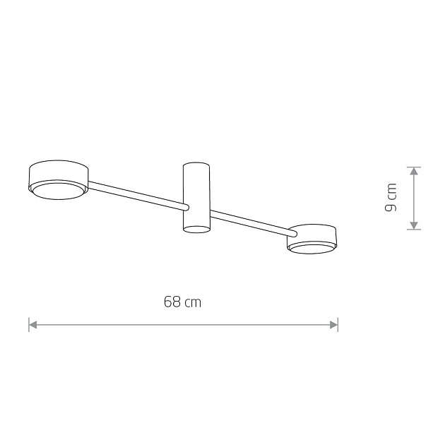 Потолочная люстра Nowodvorski Orbit 7938 изображение 2 Потолочная люстра Nowodvorski Orbit 7938 Фото № 2