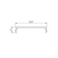 Рассеиватель Arlight W33-S-2000 Opal 041752 1