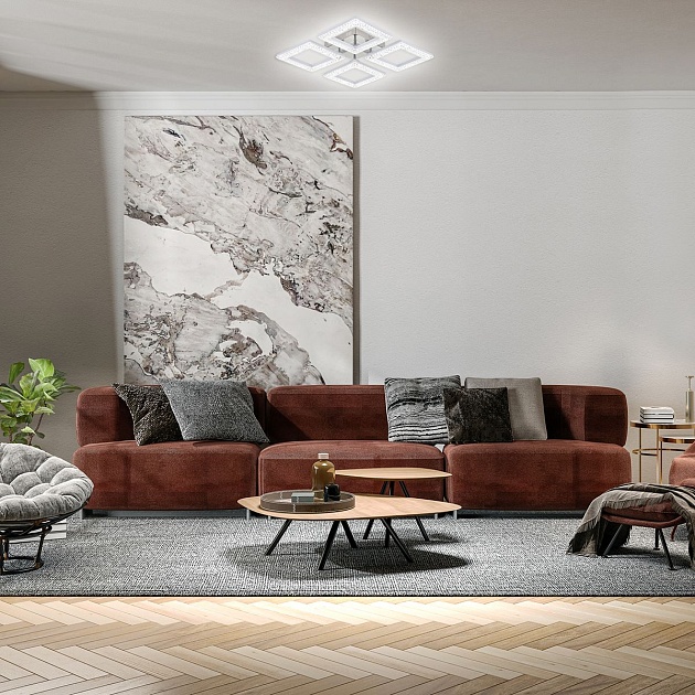 Потолочная светодиодная люстра Escada Aquarius 10287/4LED изображение 7 Потолочная светодиодная люстра Escada Aquarius 10287/4LED Фото № 7