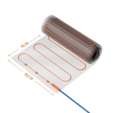 Нагревательный мат Voltum 150 Вт/м 18 м 9 м2 VLT01-150-9.0