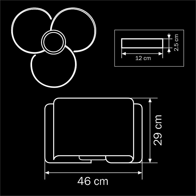 Потолочная люстра Lightstar Simple Light 811 811030 Фото № 3