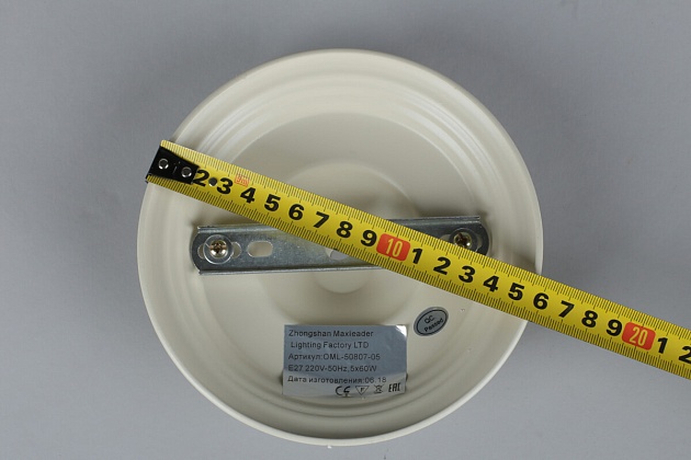 Потолочная люстра Omnilux Torri OML-50807-05 изображение 2 Потолочная люстра Omnilux Torri OML-50807-05 Фото № 2