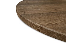 Кухонный стол Sheffilton SHT-TU7-1/70 МДФ коричн.муар(цинк)/черный/орех светлый 6227300114 4