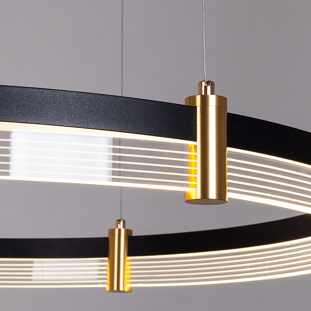 Подвесной светодиодный светильник Arte Lamp Mercury A2185SP-3BK Фото № 4