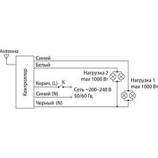 Пульт управления светом Y2 Elektrostandard a024433 1