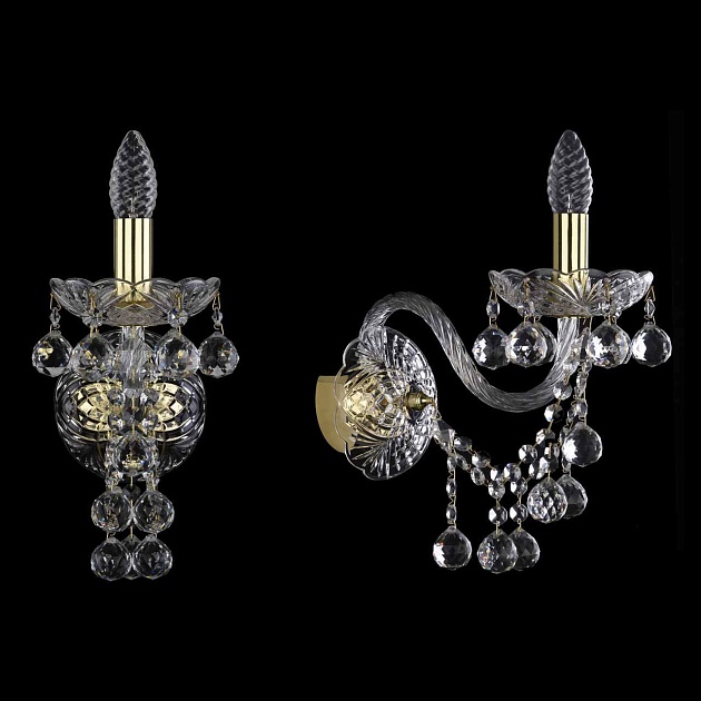 Бра Bohemia Ivele 1409B/1/195/XL G изображение 1 Бра Bohemia Ivele 1409B/1/195/XL G Фото № 1
