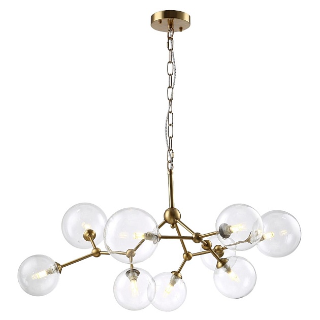 Подвесная люстра Crystal Lux MAXIMO SP9 BRONZE изображение 1 Подвесная люстра Crystal Lux MAXIMO SP9 BRONZE Фото № 1
