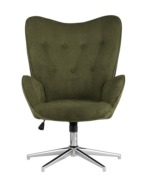 Поворотное кресло Stool Group Филадельфия регулируемое замша хаки FUCHS HY-53 изображение 2 Поворотное кресло Stool Group Филадельфия регулируемое замша хаки FUCHS HY-53 Фото № 2