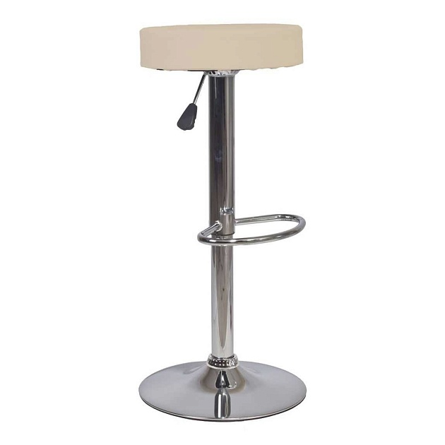 Барный стул AksHome Pina кремовый, экокожа 30230 изображение 1 Барный стул AksHome Pina кремовый, экокожа 30230 Фото № 1