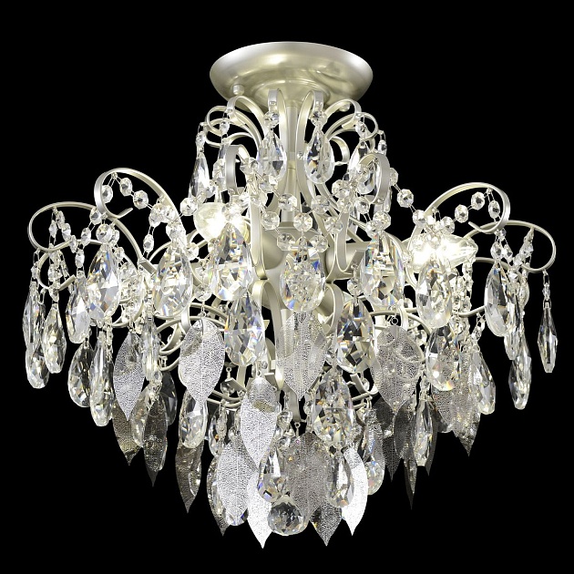 Потолочная люстра Crystal Lux Esmiralda PL4 Silver Фото № 8