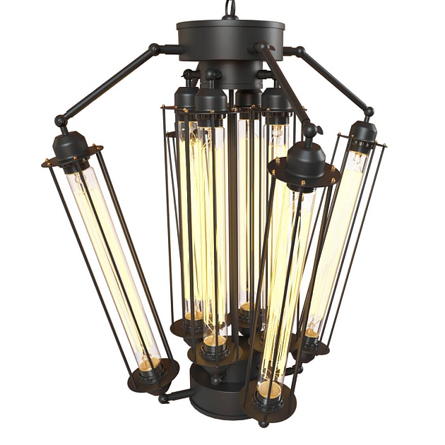 Подвесная люстра Loft IT Loft Industrial Cage Loft1136 Фото № 4