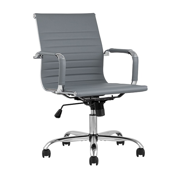 Офисное кресло TopChairs City S серое D-101 grey изображение 1 Офисное кресло TopChairs City S серое D-101 grey Фото № 1