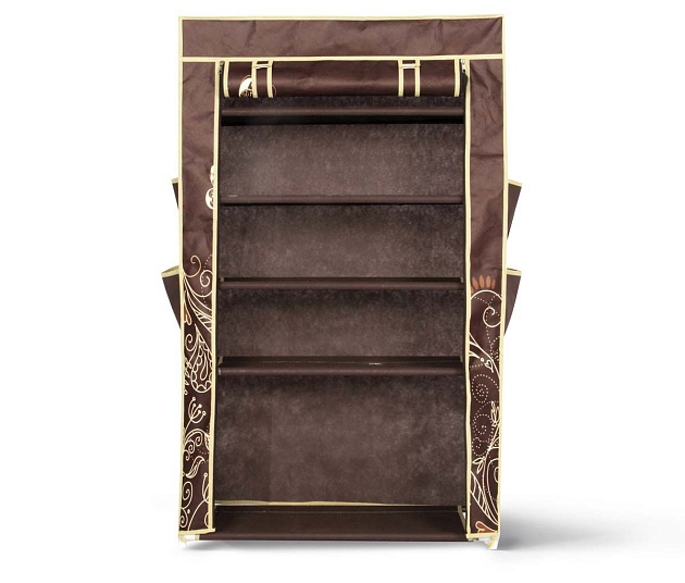 Обувница Sheffilton SHT-SR1 темно-коричневый 7557501301 Фото № 4