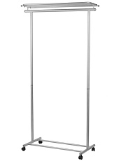 Гардеробная вешалка на колесах Мебелик М 9 002132