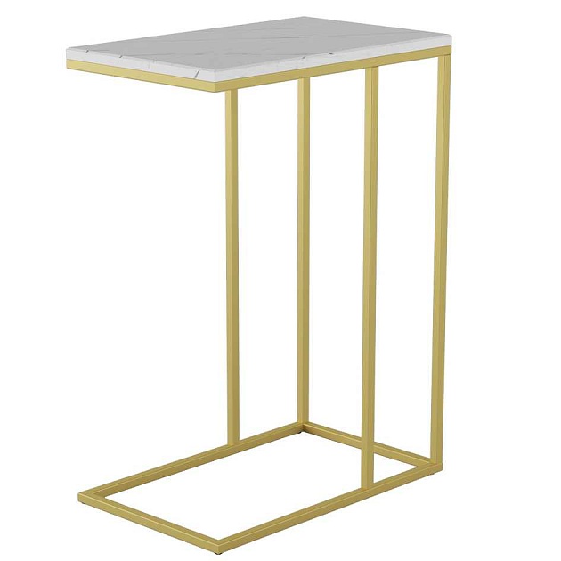 Приставной стол Мебелик Агами Голд 006676 Фото № 1