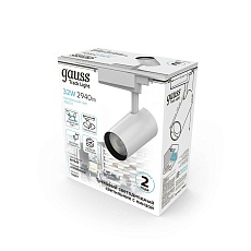 Трековый светодиодный светильник Gauss Track Light Led TR087 2