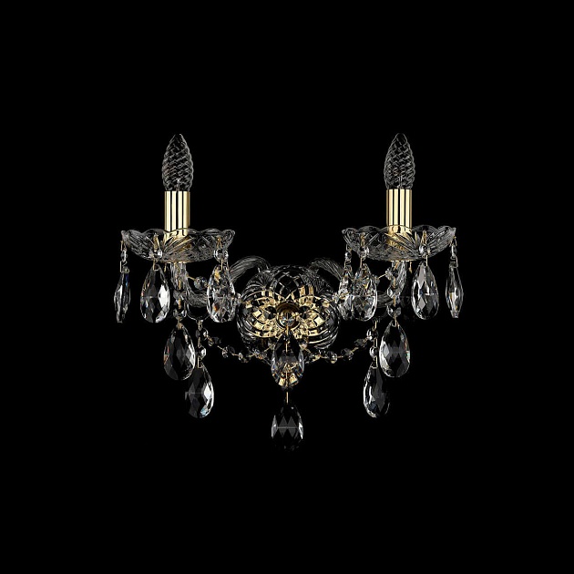 Бра Bohemia Ivele 1415B/2/165/XL G Фото № 1