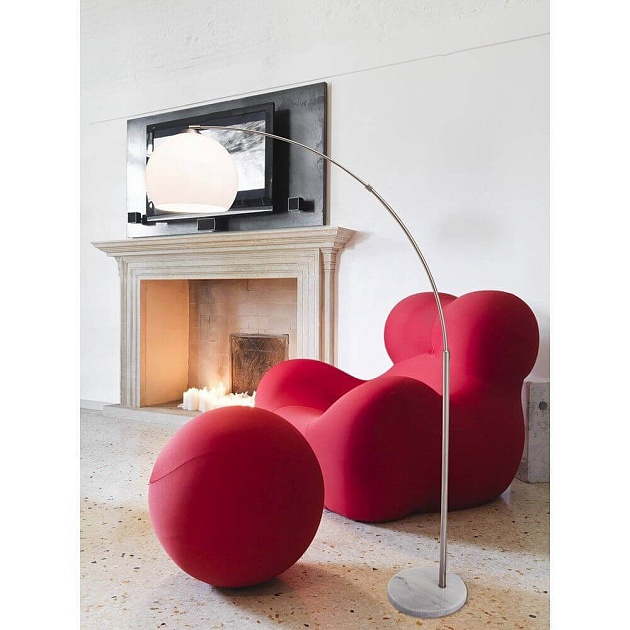 Торшер Arte Lamp Goliath A5822PN-1SS Фото № 5