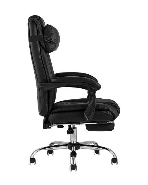 Кресло руководителя TopChairs Royal черное D-402 black Фото № 3