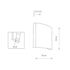 Настенный светильник Nowodvorski Borde I 8046 1