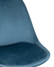 Кухонный стул Stool Group FRANKFURT велюр синий Y863 velvet dark blue 4