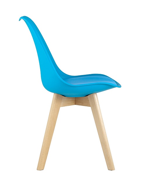 Кухонный стул Stool Group FRANKFURT бирюзовый дер. ножки Y863 aqua изображение 3 Кухонный стул Stool Group FRANKFURT бирюзовый дер. ножки Y863 aqua Фото № 3