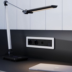 Рамка Werkel Split на 4 поста белый/черный W0043068 4690389208249 2