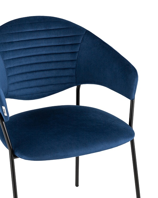 Кухонный стул Stool Group Алексис велюр синий AV 445-Cb-08 изображение 2 Кухонный стул Stool Group Алексис велюр синий AV 445-Cb-08 Фото № 2