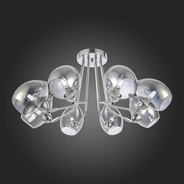 Потолочная люстра Evoluce Rinno SLE102402-08 изображение 4 Потолочная люстра Evoluce Rinno SLE102402-08 Фото № 4