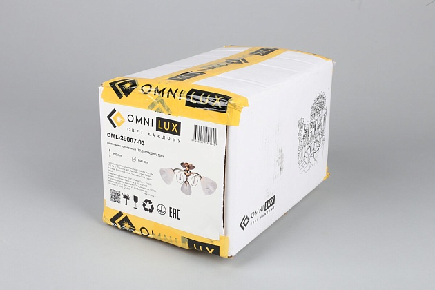 Потолочная люстра Omnilux Caldiero OML-29007-03 Фото № 7