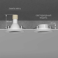 Светодиодный модуль 7W 4000K Elektrostandard a071002 1