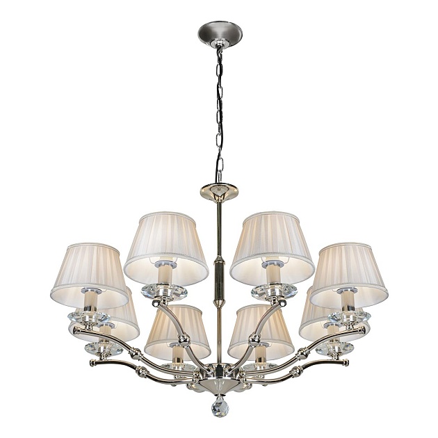 Подвесная люстра iLamp Vivaldi 85125/8 CR изображение 1 Подвесная люстра iLamp Vivaldi 85125/8 CR Фото № 1