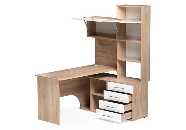 Компьютерный стол Woodville КСТ-14П 285122 изображение 6 Компьютерный стол Woodville КСТ-14П 285122 Фото № 6