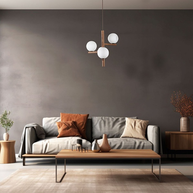 Подвесная люстра TK Lighting 10271 Estera Wood изображение 3 Подвесная люстра TK Lighting 10271 Estera Wood Фото № 3