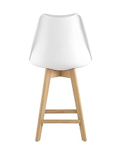 Полубарный стул Stool Group Frankfurt белый Y815A-65CM white 2