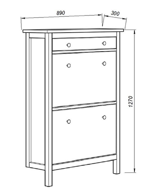 Тумба Шведский Стандарт Кантри 03 410115002300 Фото № 3