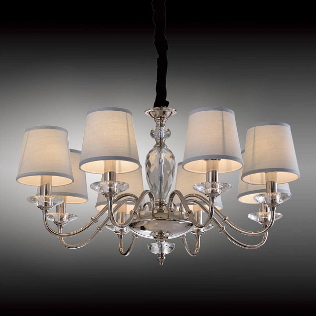 Подвесная люстра Omnilux Elice OML-86903-08 изображение 2 Подвесная люстра Omnilux Elice OML-86903-08 Фото № 2