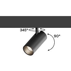 Трековый точечный светильник Hesby Lighting ElDeko, 12Вт-4000К, чёрный HSBL_0076 4